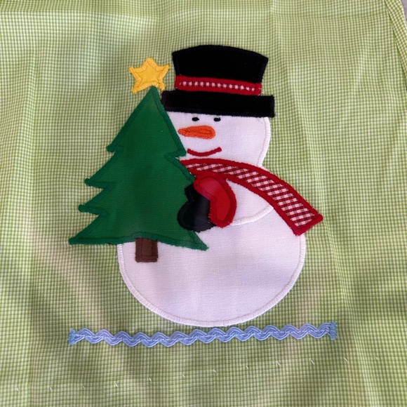 Monday’s Child Christmas Snowman Dress Size 2 - Picture 3 of 11